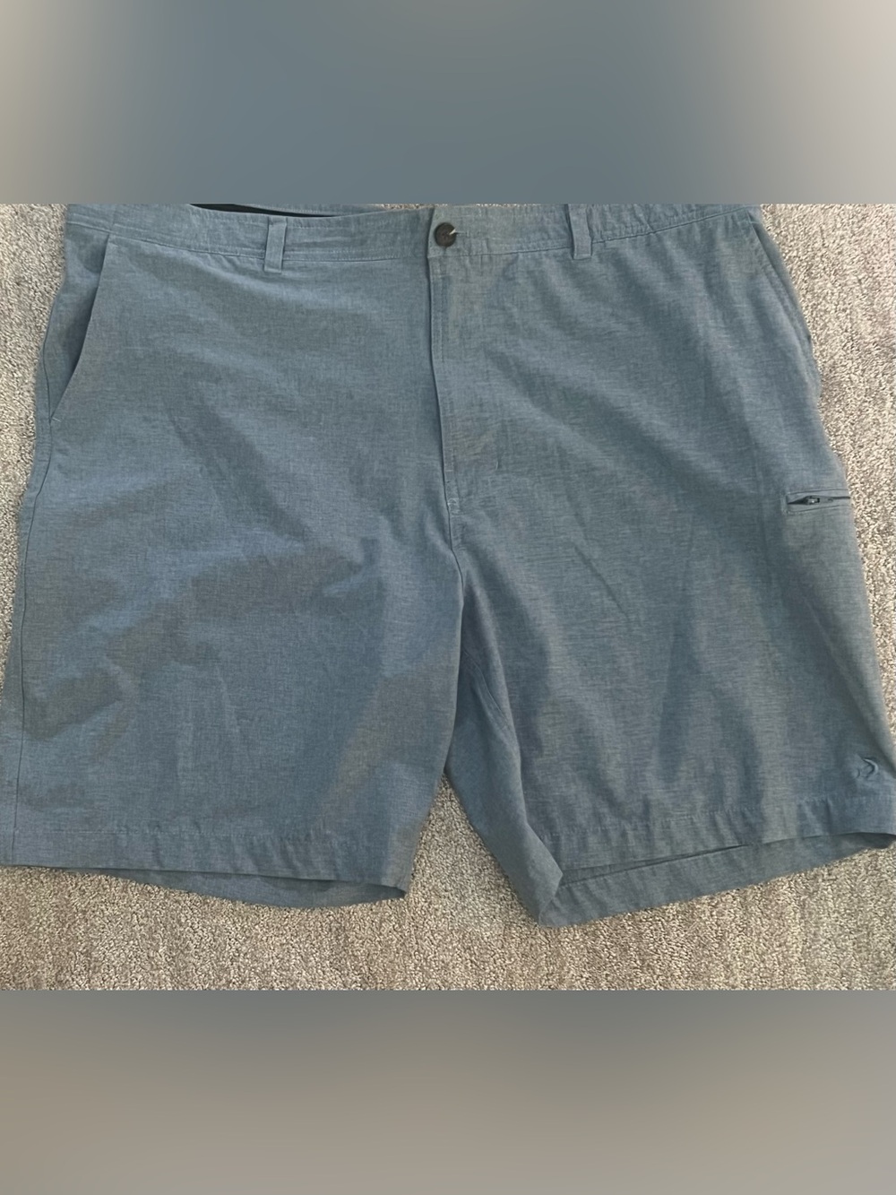 Men's Casual Blue Reel Legend Stretch Shorts